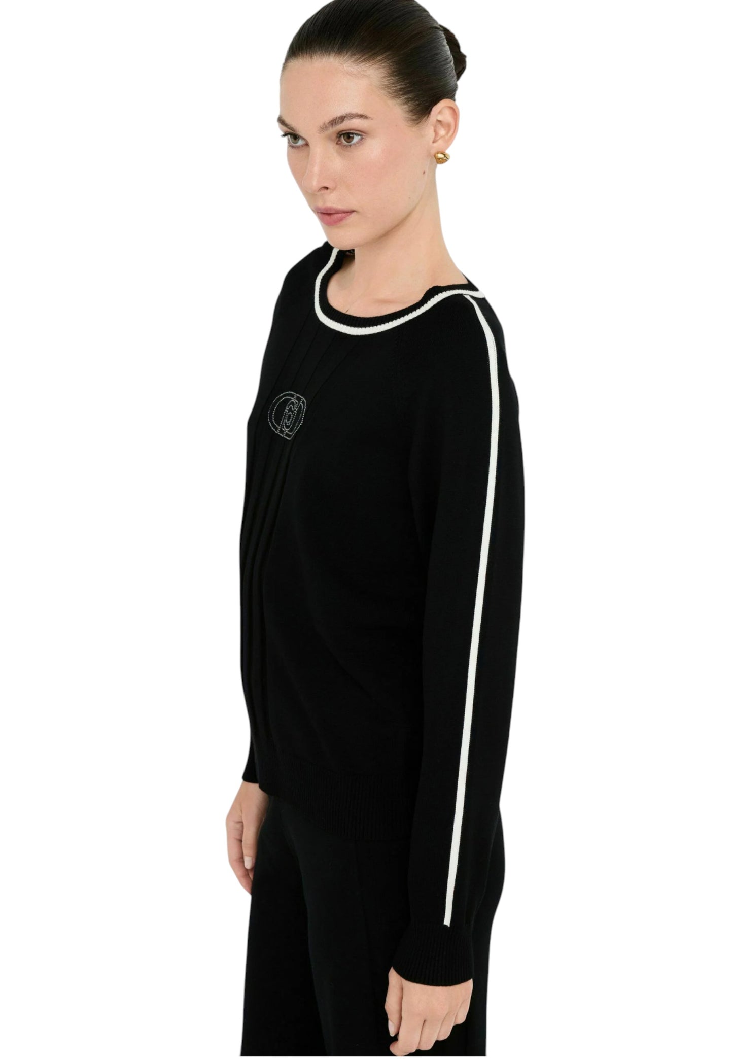 Maglia A Girocollo Donna Liu Jo   TF5078MS63L