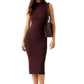 Vestito Midi Donna Guess  Bodycon W5BK23Z3OW2
