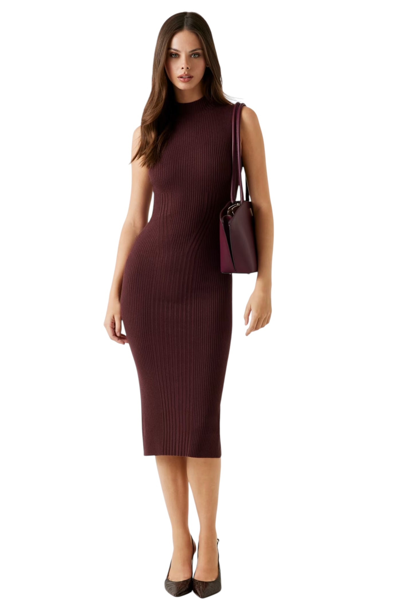 Vestito Midi Donna Guess  Bodycon W5BK23Z3OW2