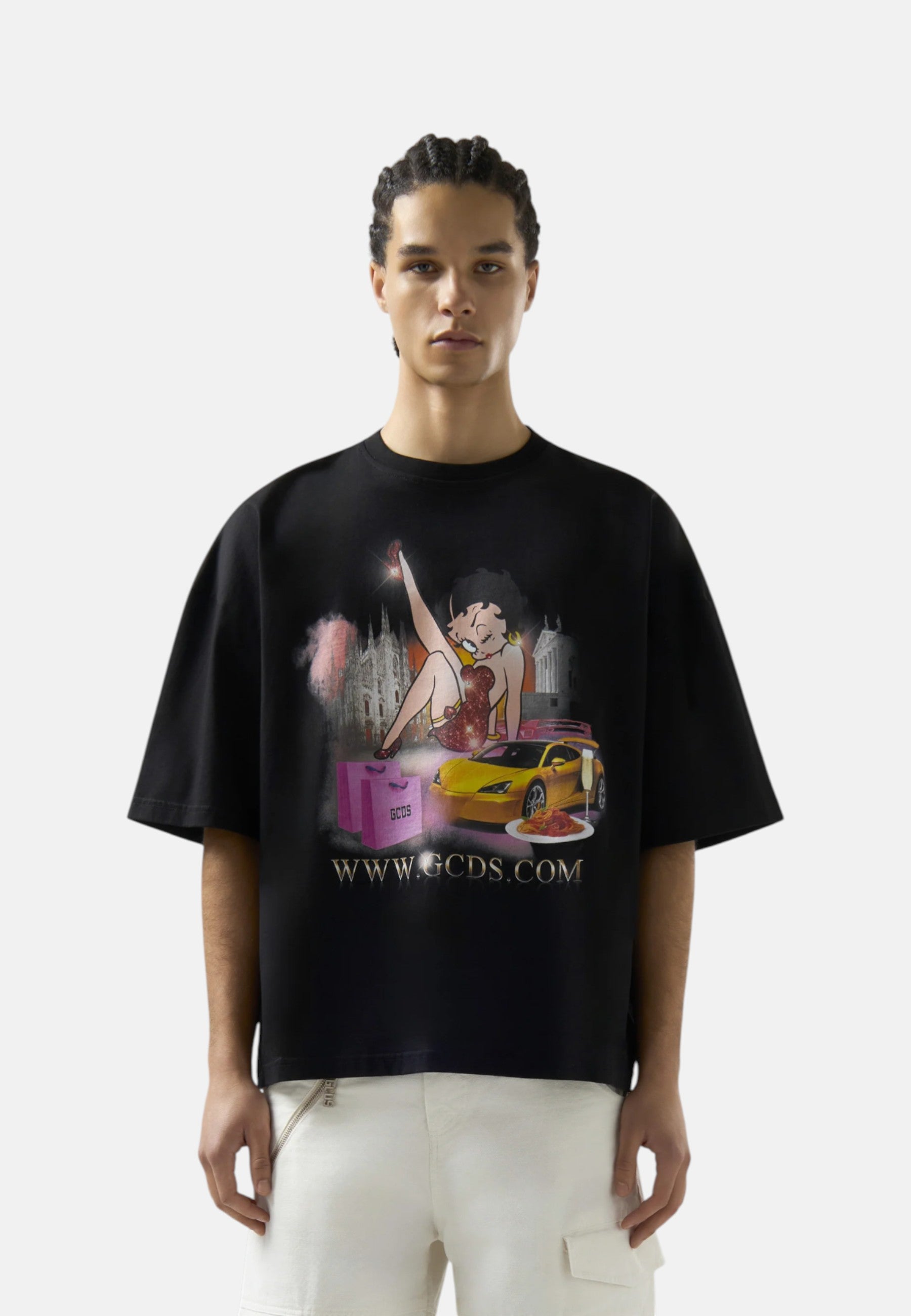 T-Shirt Manica Corta Donna Gcds   C1MWBC373J079