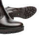 Stivaletti Con Tacco Donna Nero Giardini Tomaia in pelle, cinturino decorativo con fibbia, chiusura laterale con zip, tacco largo, suola carrarmato, Made in Italy  I618043D