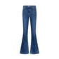 Jeans Flare Fit Donna Liu Jo Bottom Up Vita Alta Beat UF5015D0236