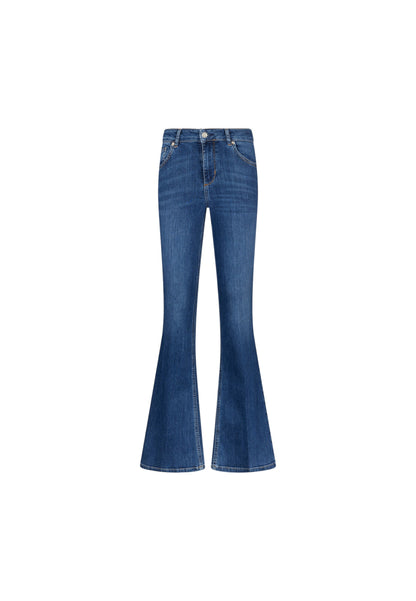 Jeans Flare Fit Donna Liu Jo Bottom Up Vita Alta Beat UF5015D0236