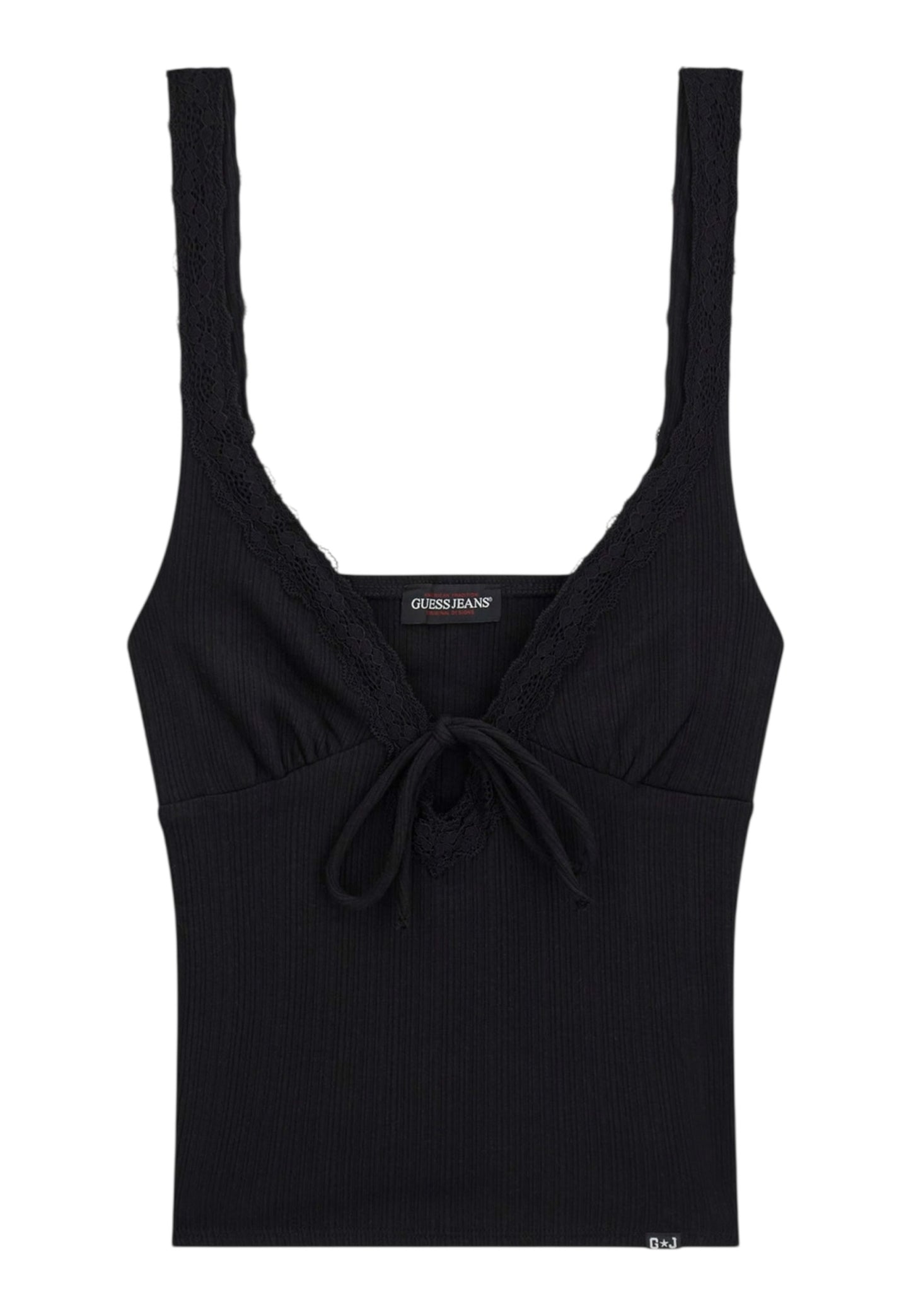 Top  Donna Guess  Gj Fashion Rib Lace W6GPB1KF641