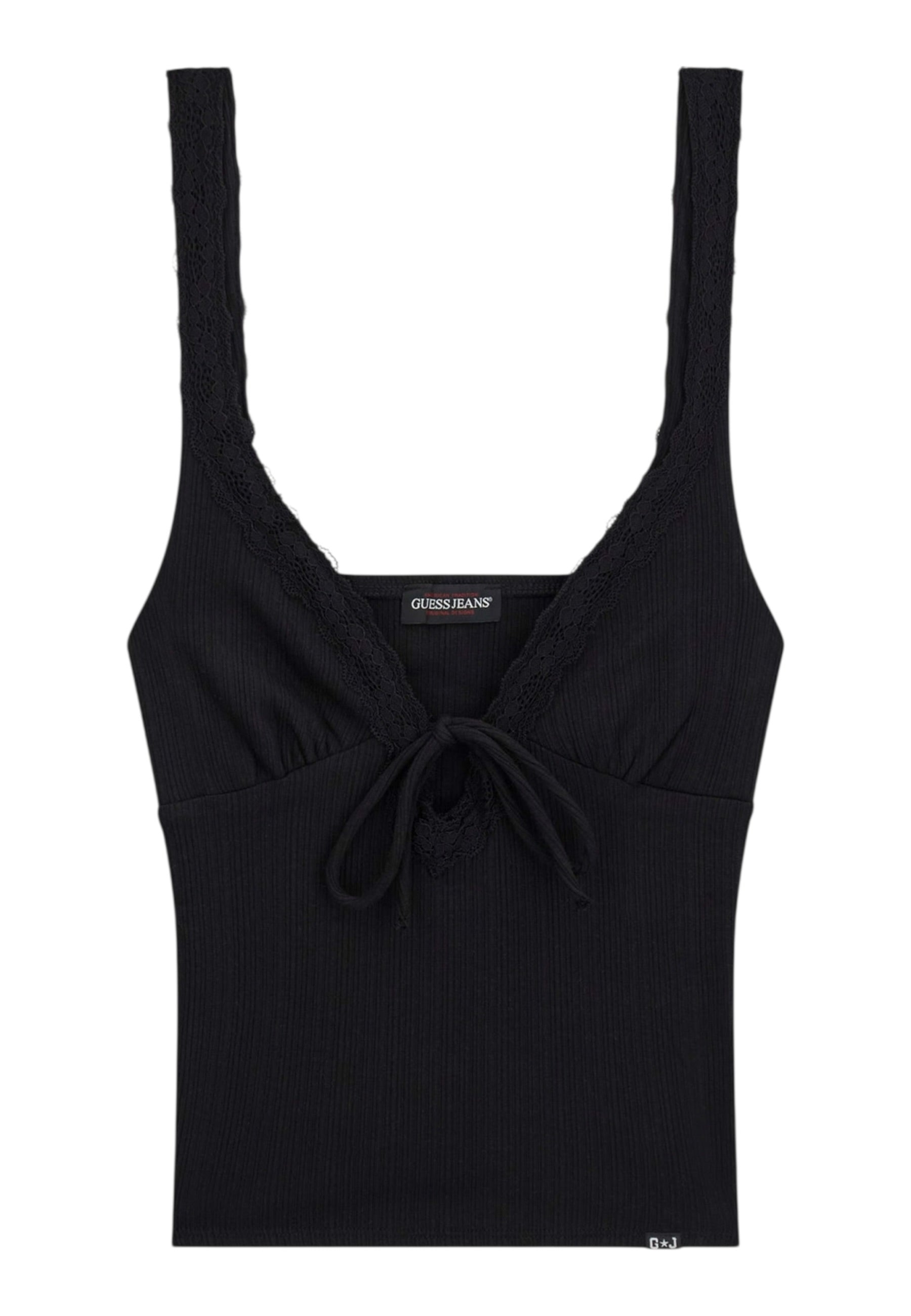 Top  Donna Guess  Gj Fashion Rib Lace W6GPB1KF641