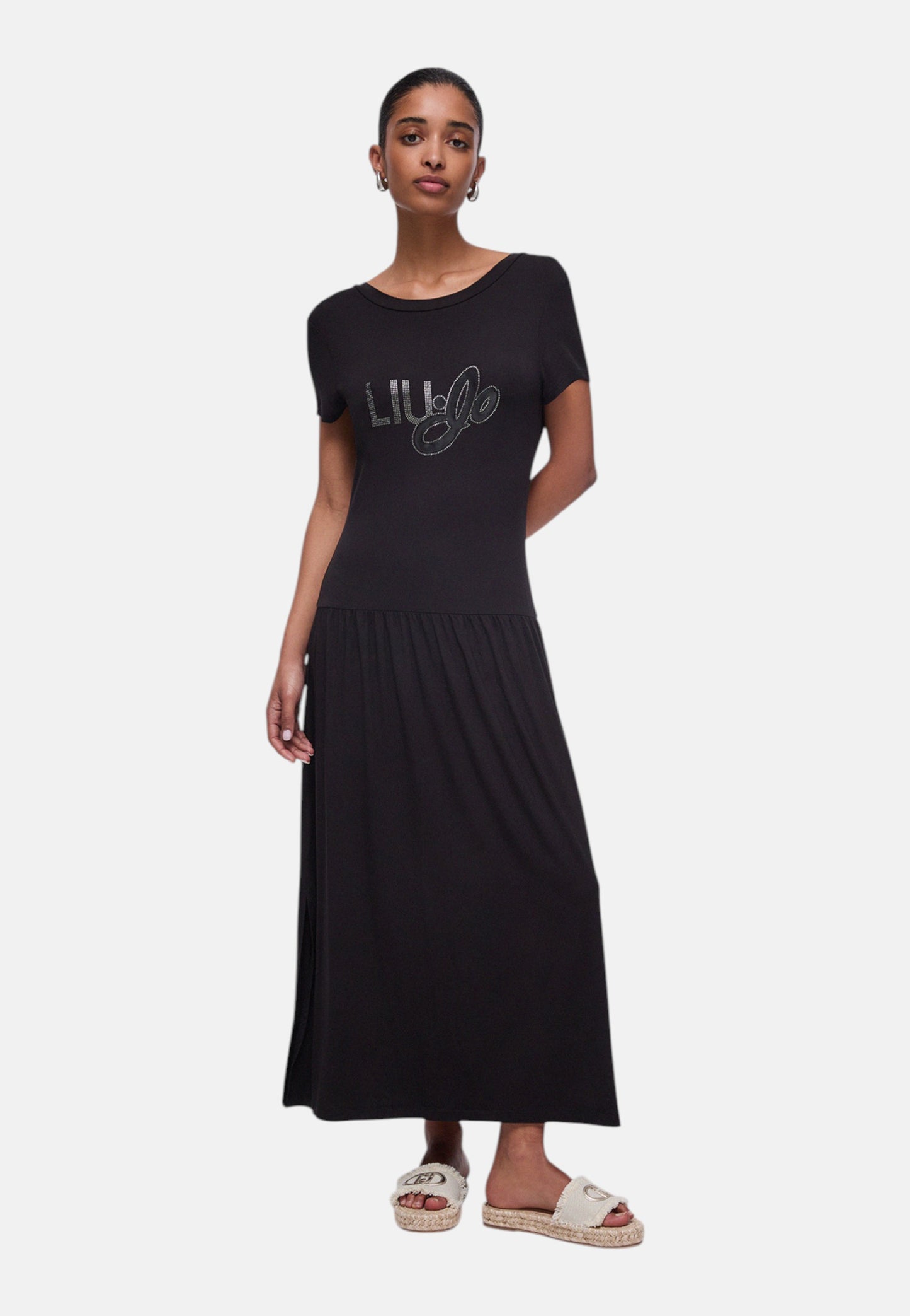 Vestito Lungo Donna Liu Jo Jersey Eco Line VA6123JS360