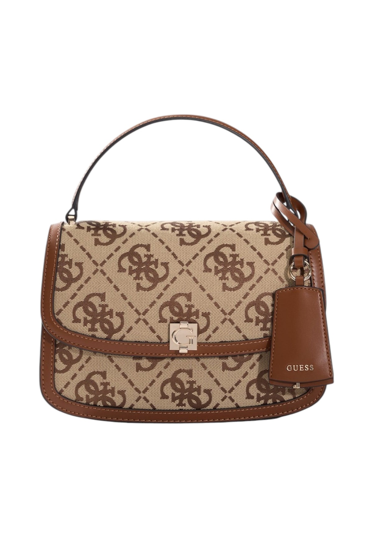 Borsa A Tracolla Donna Guess Logo Convertible Xbdy Flap Audrey HWJG9755210