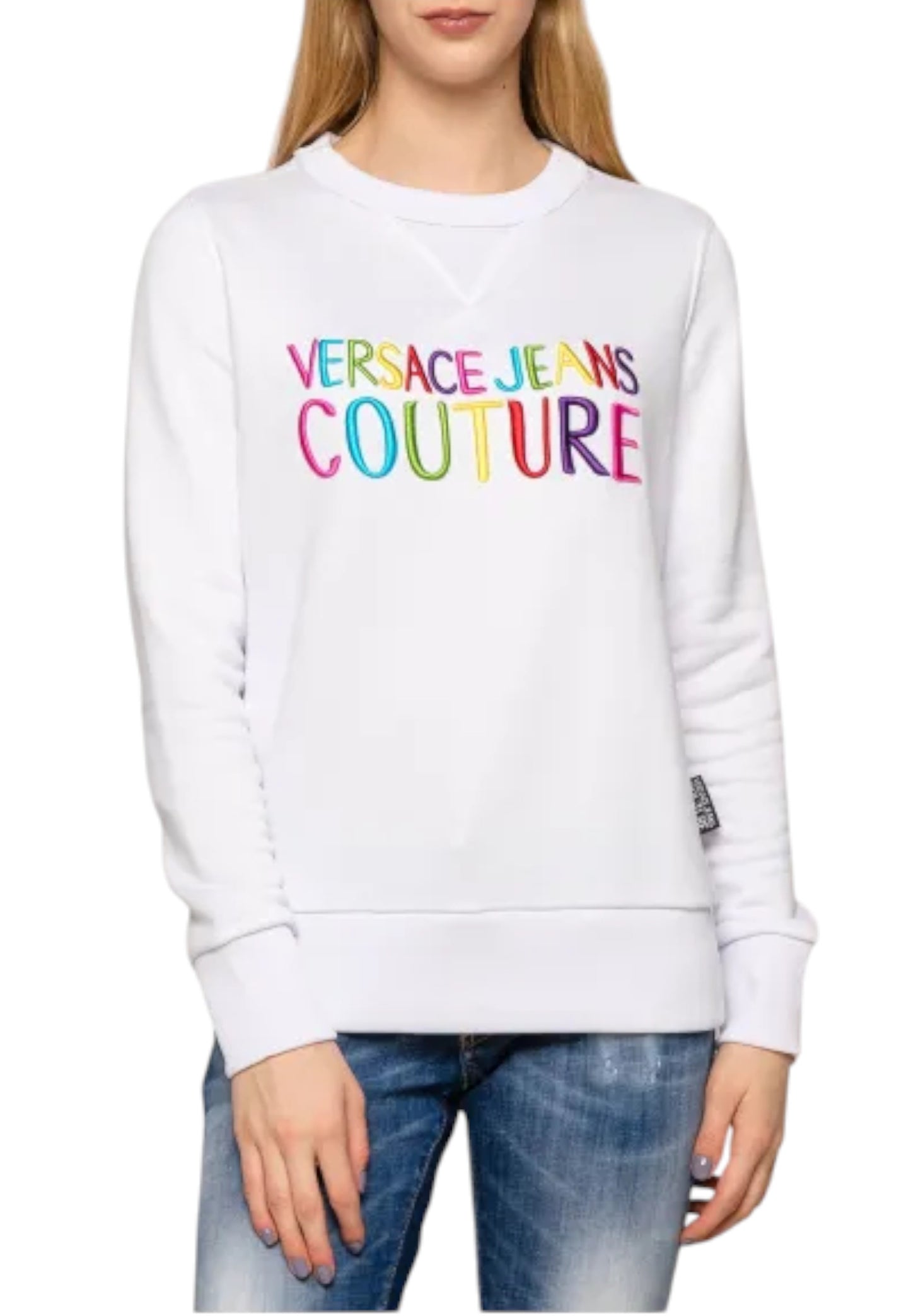 Felpa A Girocollo Donna Versace Jeans Couture   B6HVB70G30325