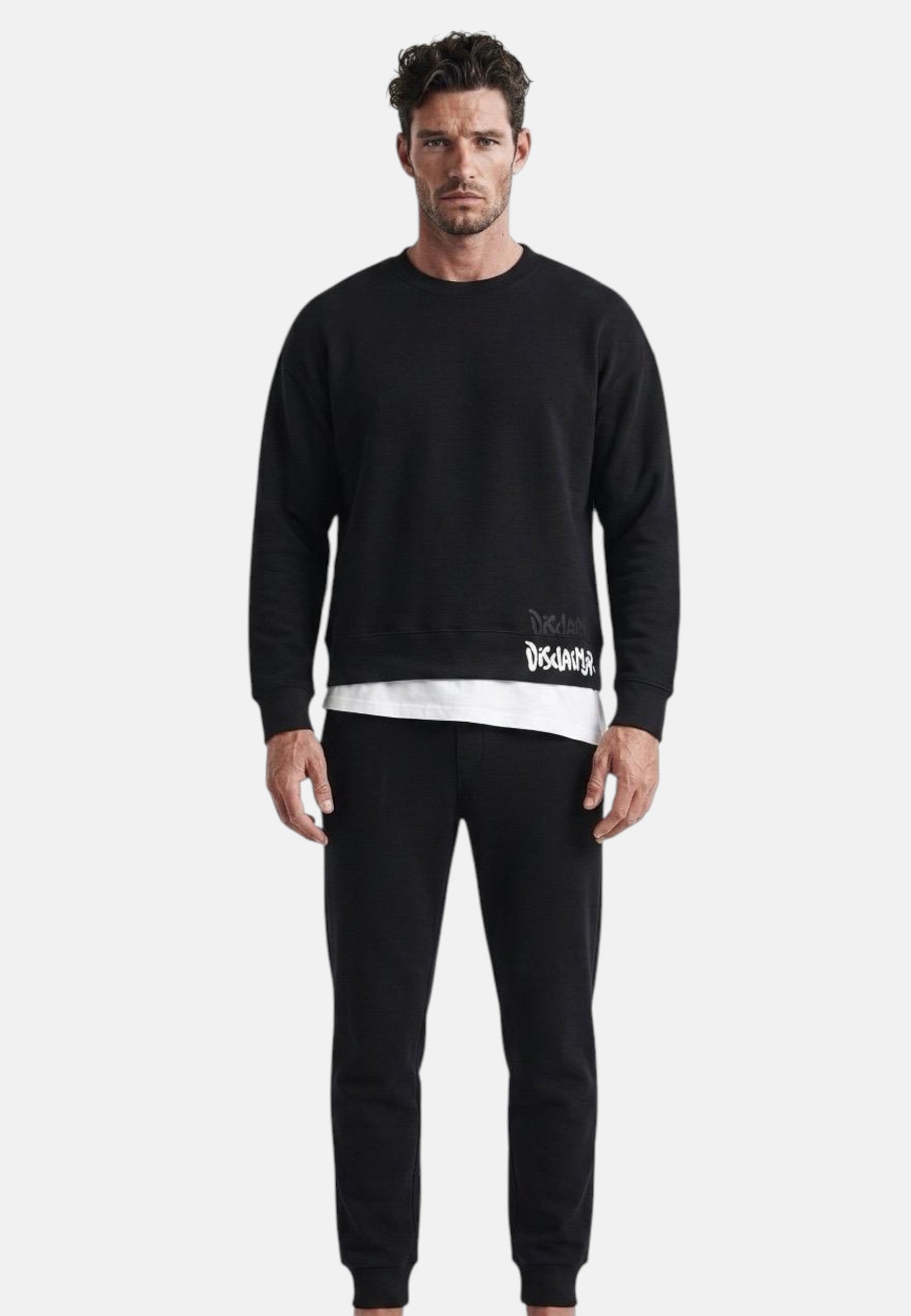 Felpa A Girocollo Uomo Disclaimer   26EDS55521