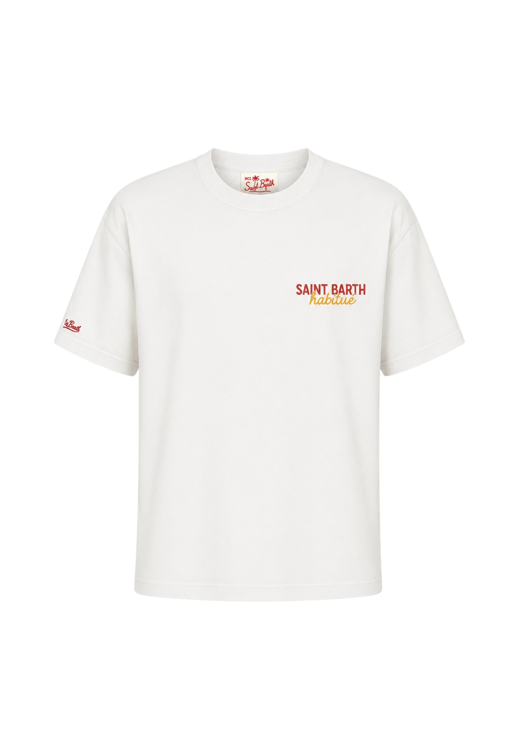 T-Shirt Manica Corta Uomo Mc2 Saint Barth Oversize Sb Shop Delmar DLR0001