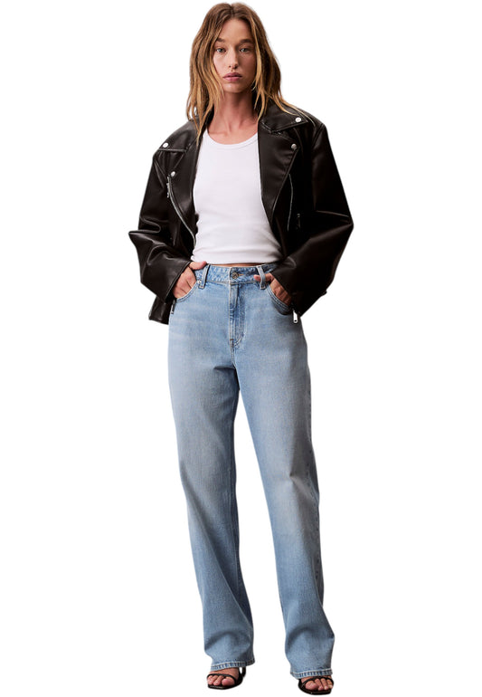 Jeans Straight Leg Donna Calvin klein Jeans  High Rise Straight LV047C797G