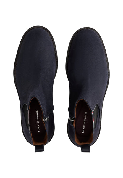 Stivaletti Chelsea Uomo Tommy Hilfiger  Cleated Hilfiger Suede FM0FM05560