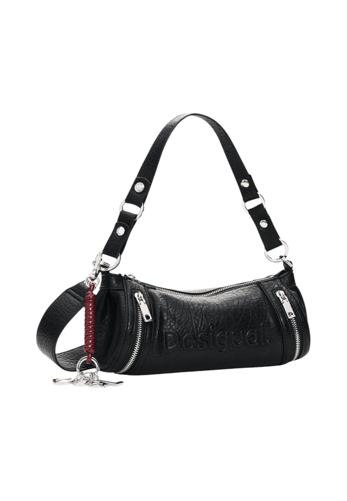 Borsa A Spalla Donna Desigual  Bag Half Logo Zarauz Nf Black 26WAXP99