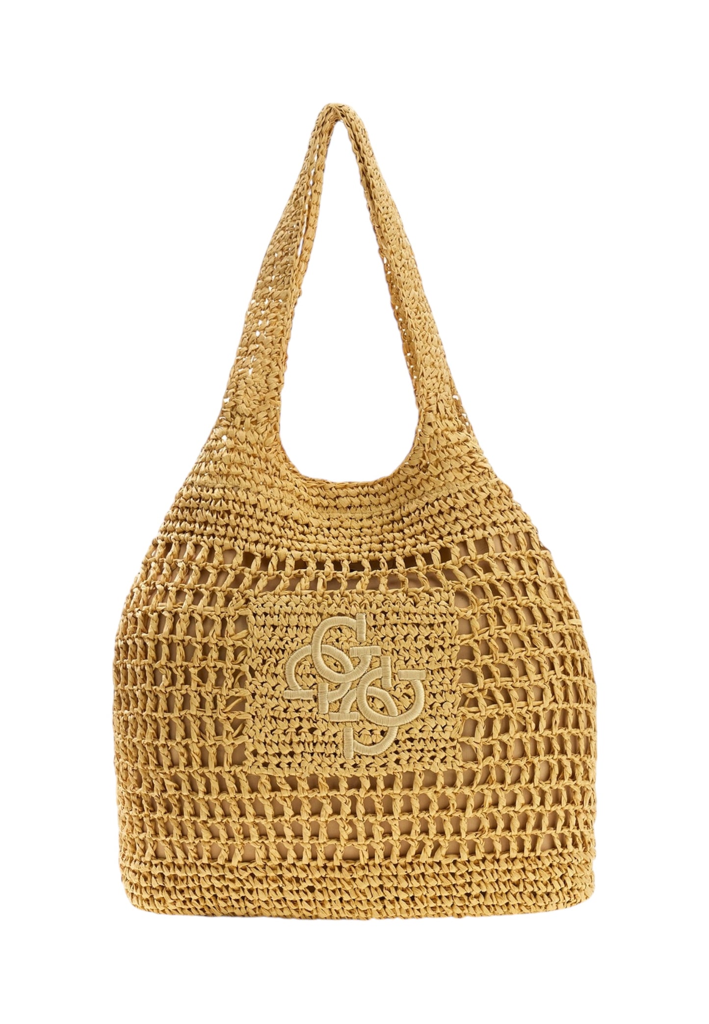 Borsa A Spalla Donna Guess  Raffia E6GZ09WP720