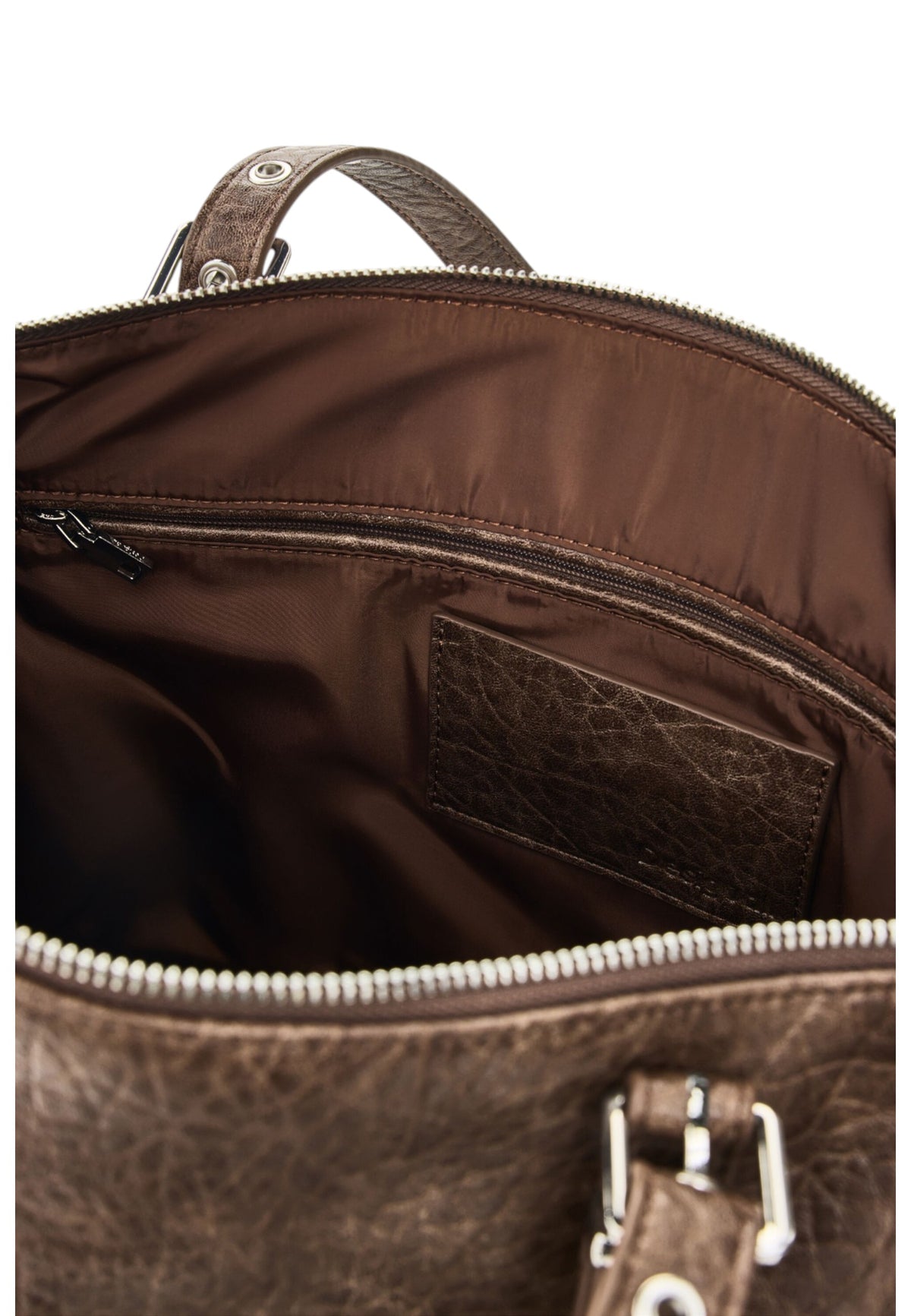Borsa A Spalla Donna Desigual  Bag Half Logo Lanuza New Choco 26WAXPAF