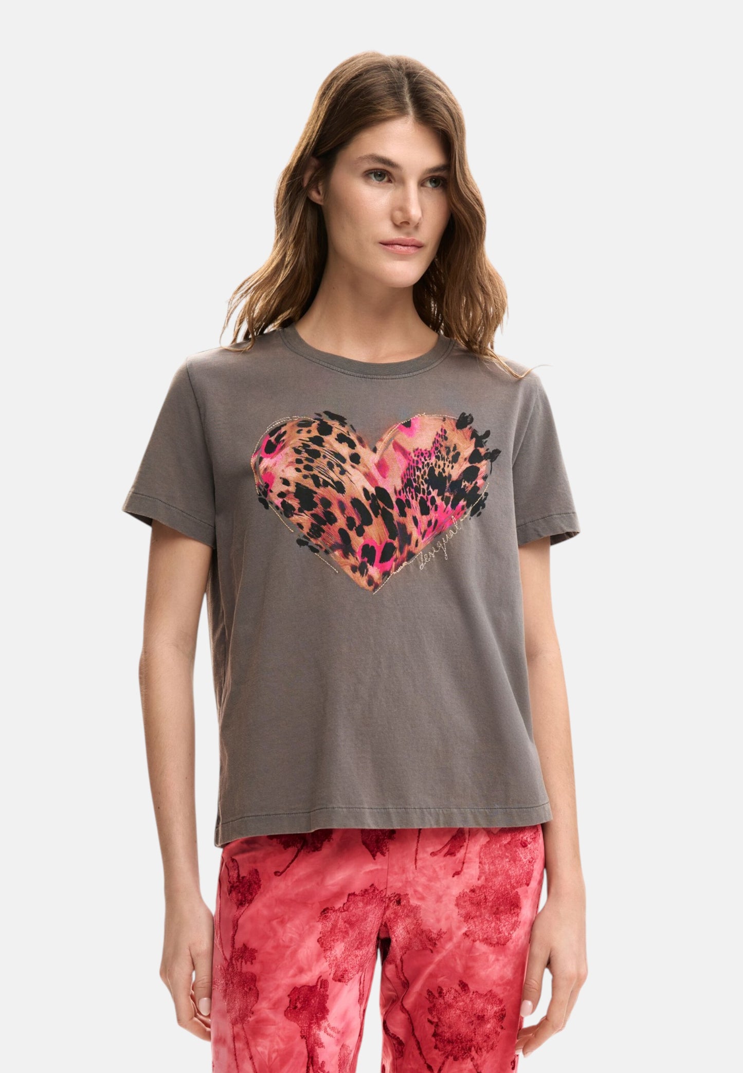 T-Shirt  Donna Desigual  Ts Tiger Cor 26SWTK53