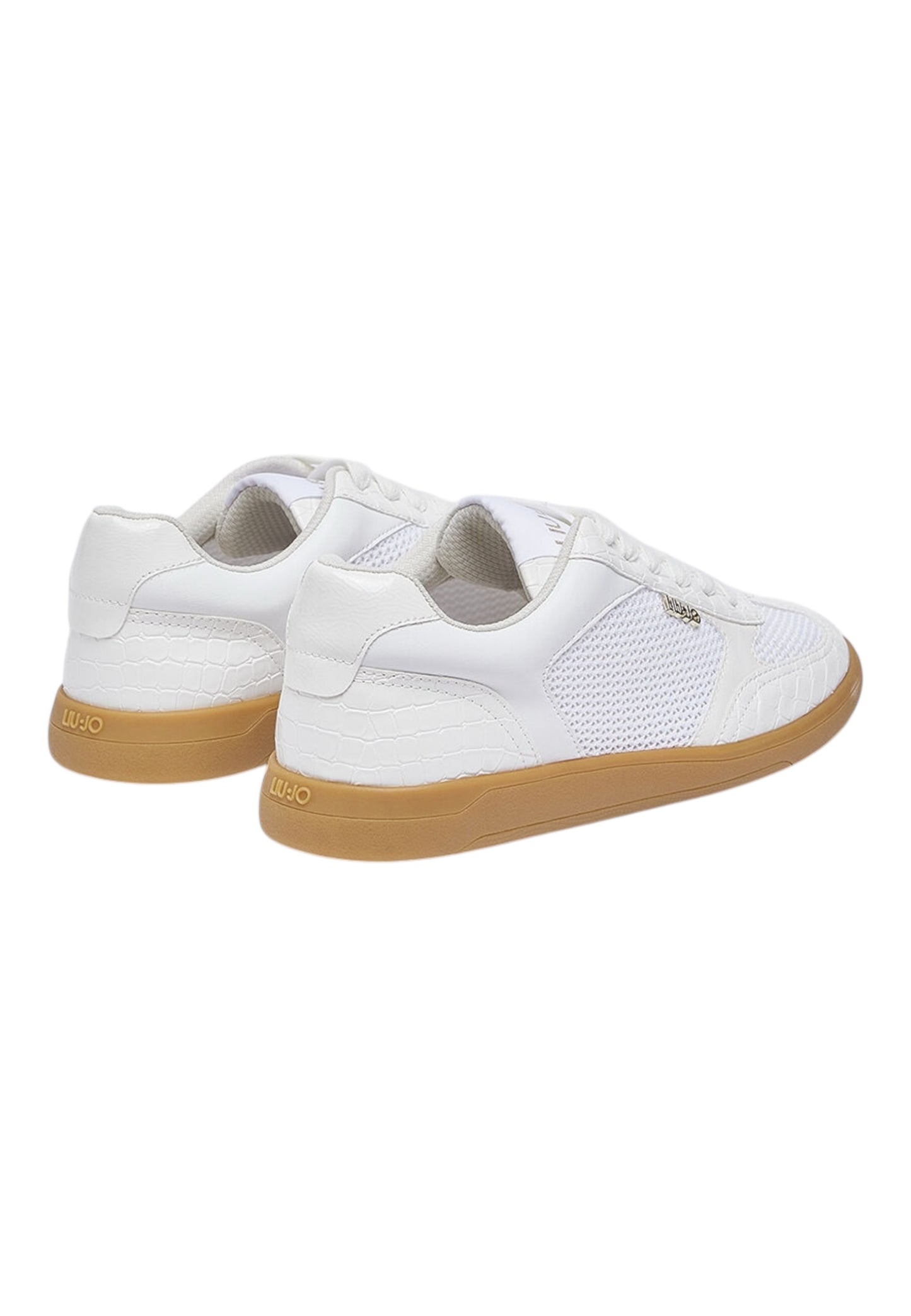 Sneakers Basse Donna Liu Jo In Stampa Cocco/Mesh Connor 01 BA6051EX335
