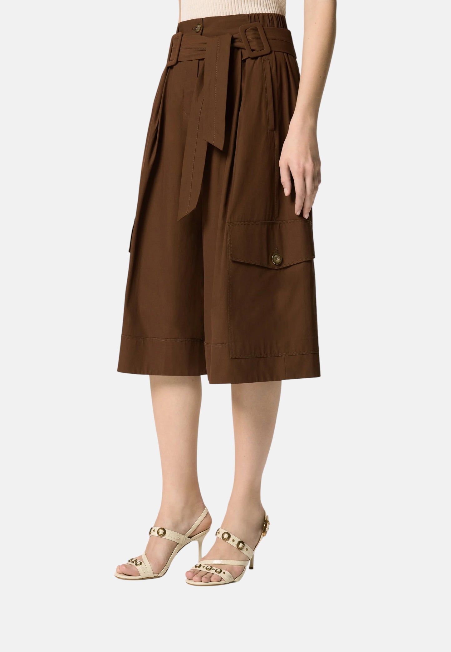 Pantaloni Loose Fit Donna Pinko Cropped Patricia 106152A2ER