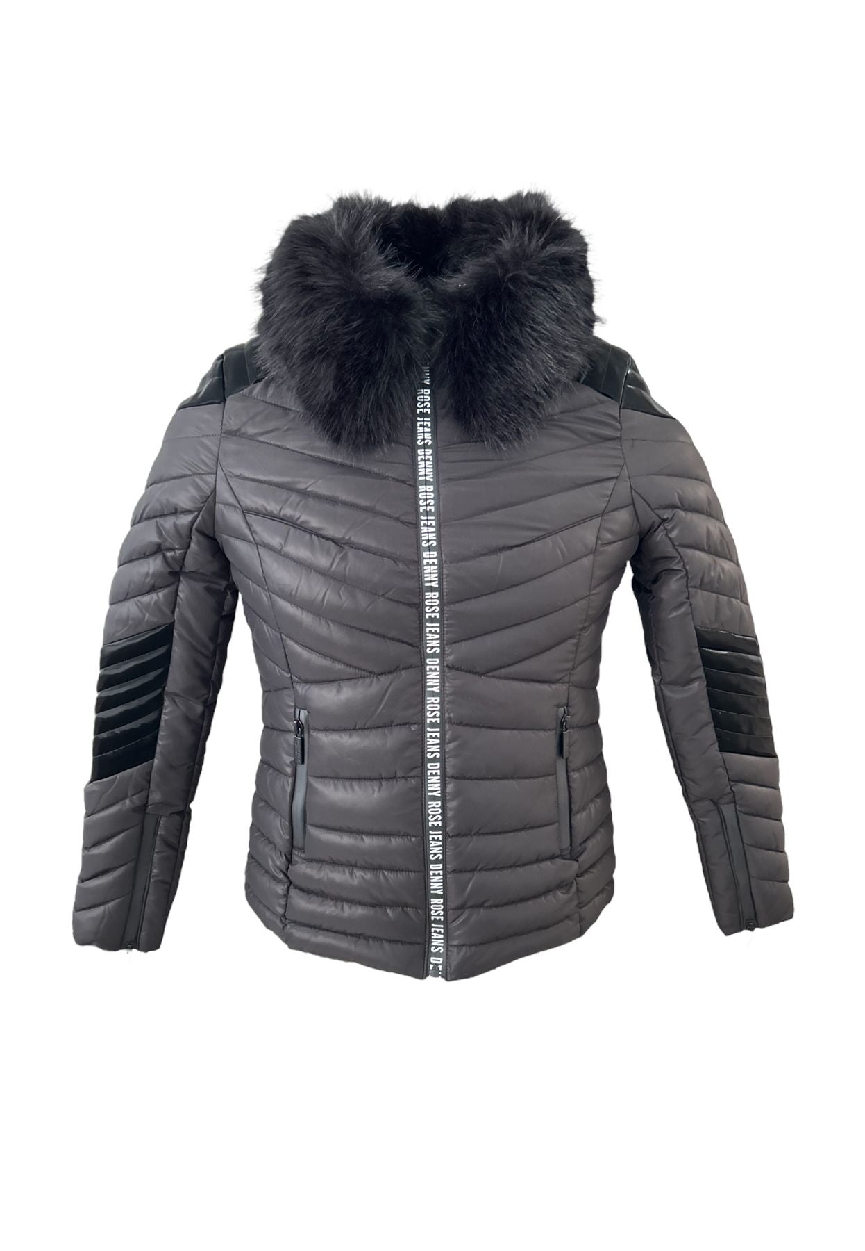 Piumino Corto Donna Denny Rose Con Zip Logata  321ND35004