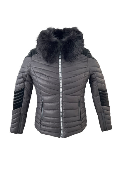 Piumino Corto Donna Denny Rose Con Zip Logata  321ND35004