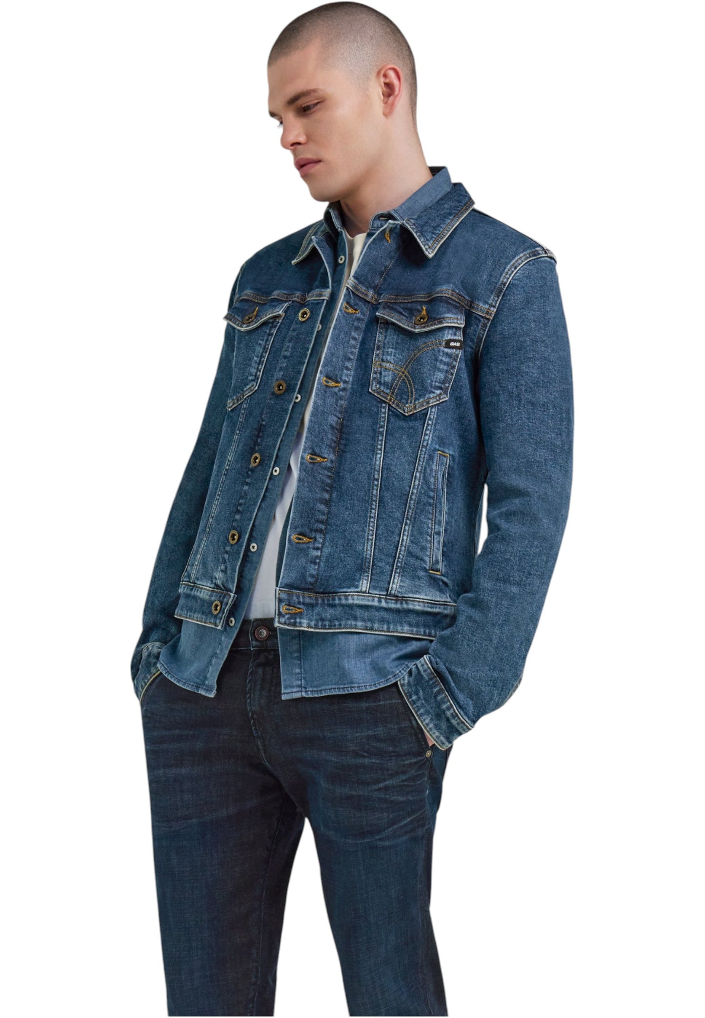 Giacca Jeans Uomo Gas