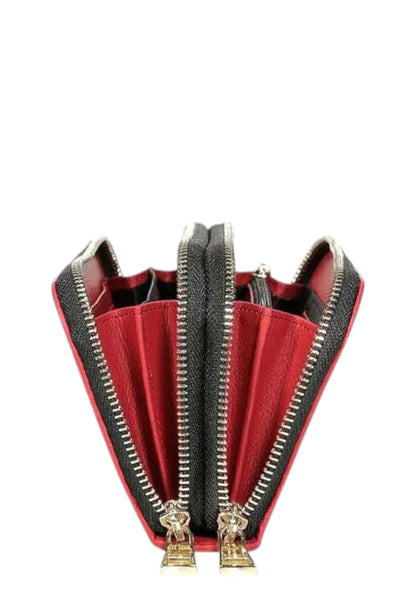 Portafoglio Con Zip Donna Pollini Doppia Heritage TE9002PP02Q11