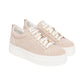 Sneakers Basse Donna Nero Giardini In Pelle Scamosciata Con Dettagli Gioiello Sui Lacci  E615310D
