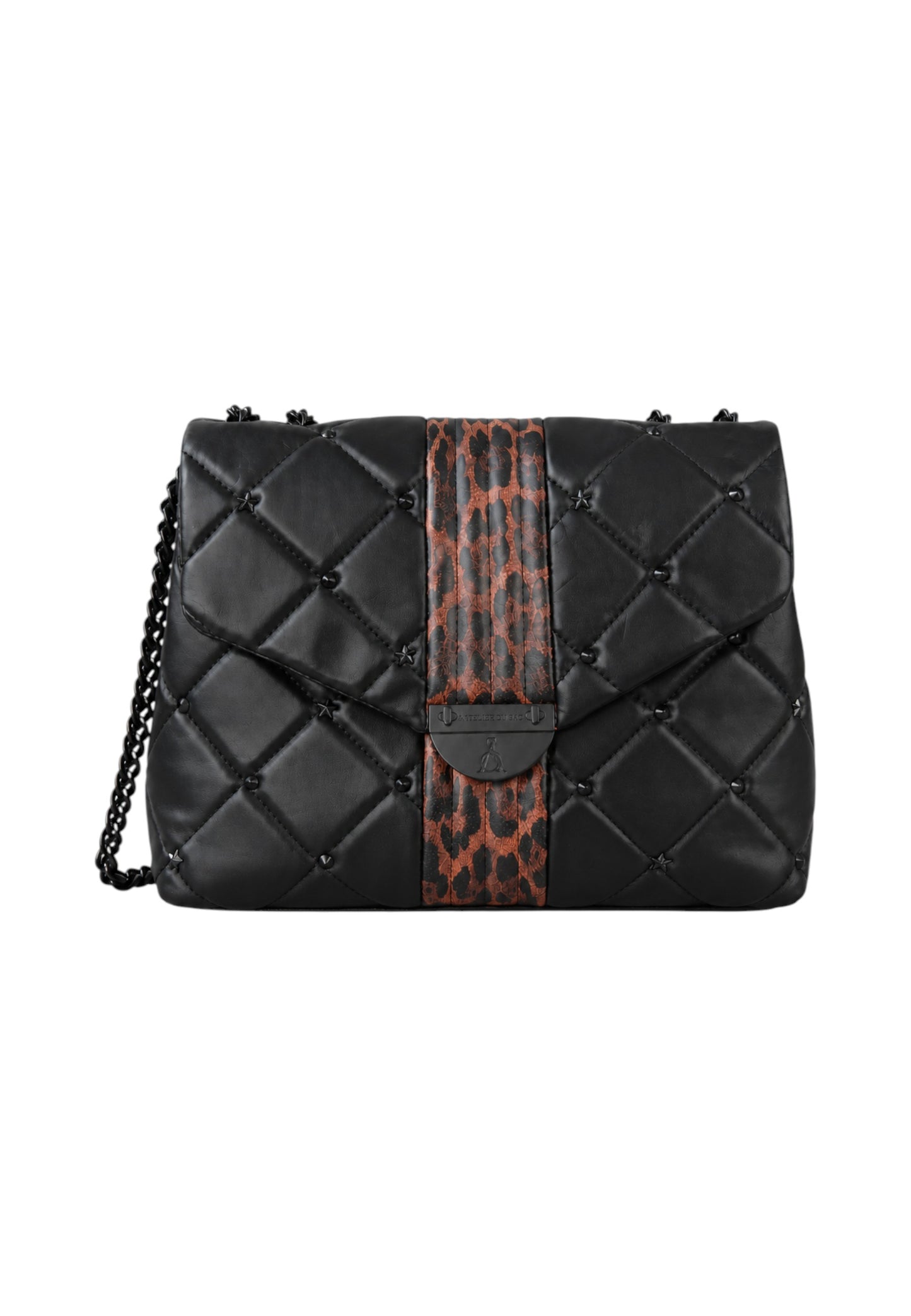 Borsa A Spalla Donna L'Atelier du Sac Shoulder Bag Rebel / Stripy Holy
