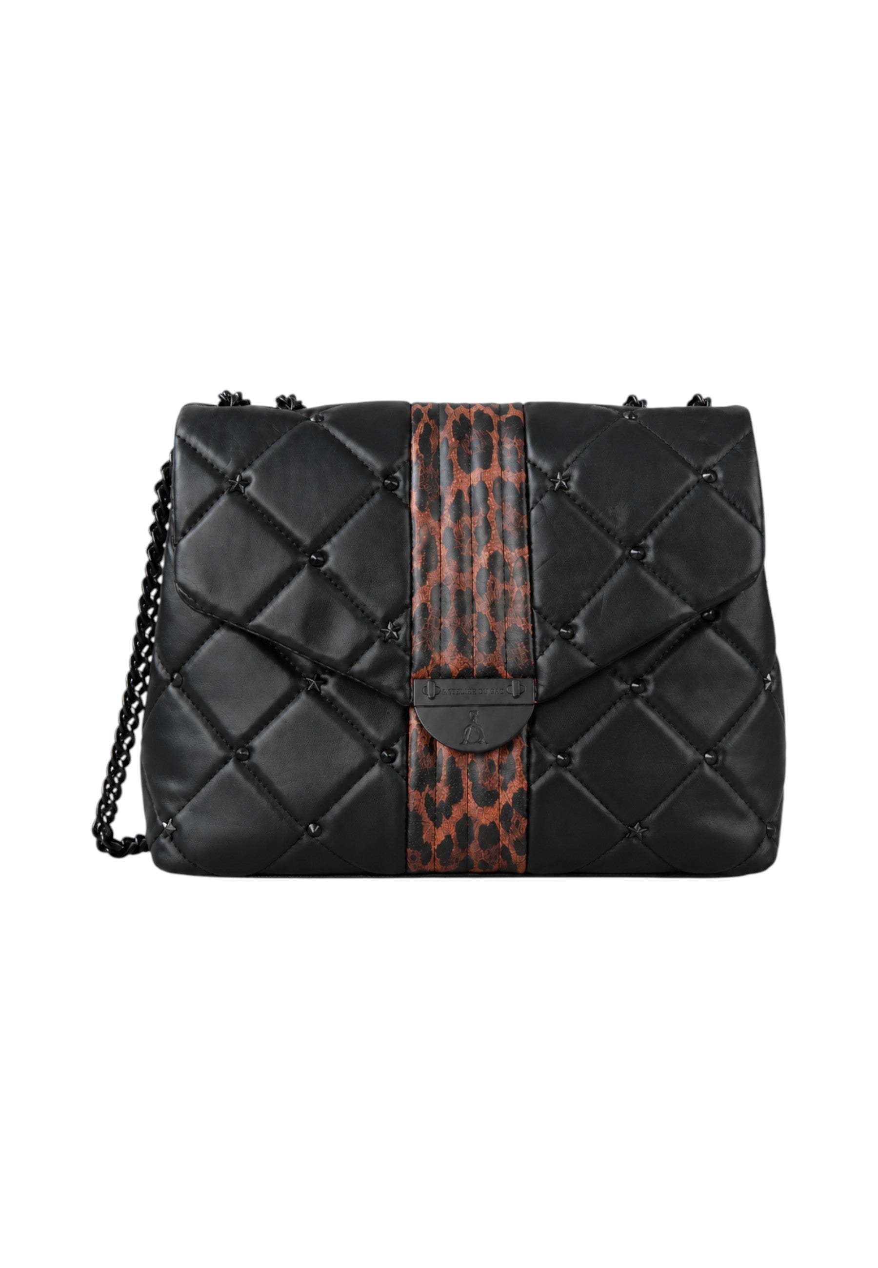 Borsa A Spalla Donna L'Atelier du Sac Shoulder Bag Rebel / Stripy Holy
