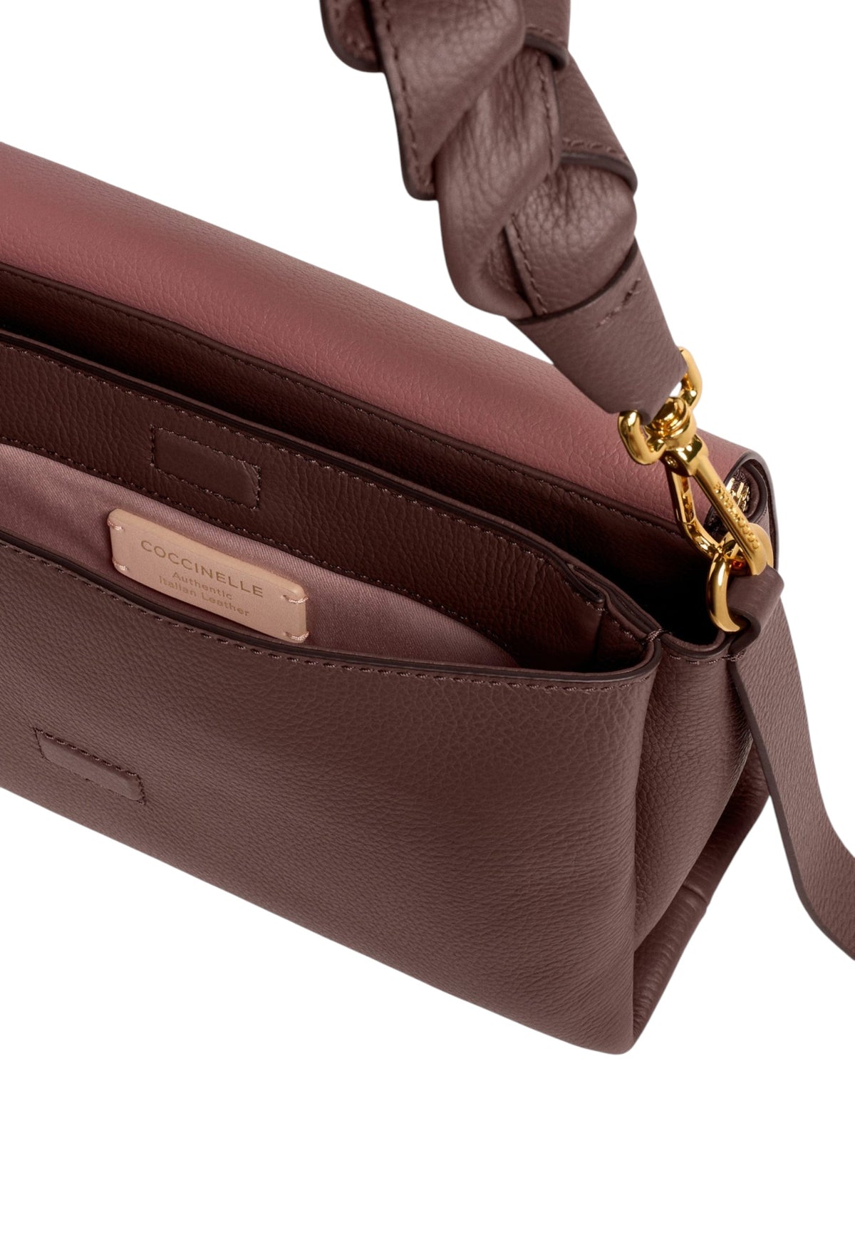 Borsa A Spalla Donna Coccinelle Pelle a doppia grana Boheme Grana Double E1M50120101