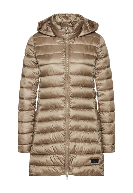 Piumino Lungo Donna Canadian Con Cappuccio Teslin Recycled CN.G220204WRE