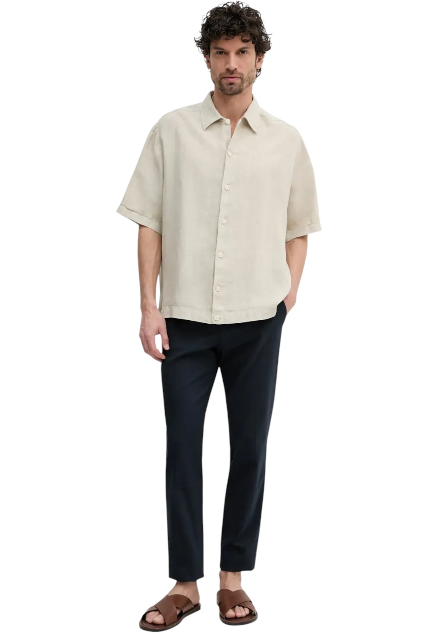 Camicia Manica Corta Uomo Boss