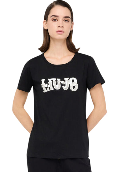 T-Shirt Manica Corta Donna Liu Jo  Curv Liujo TF5280JS923