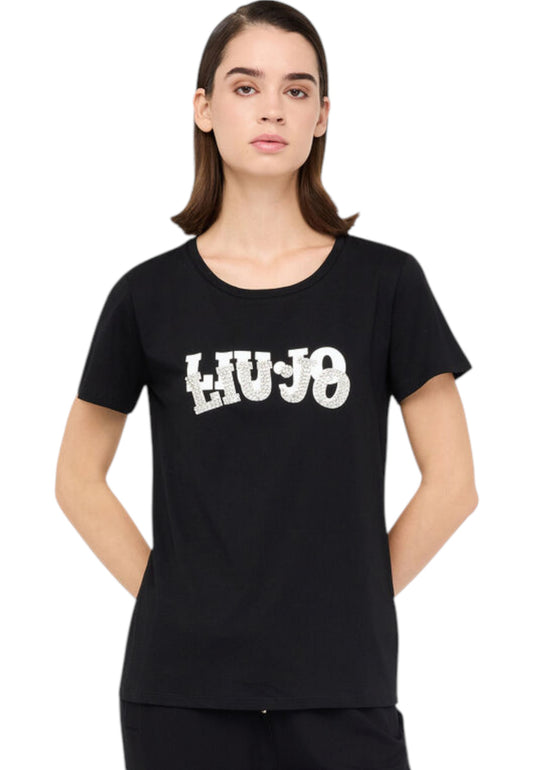 T-Shirt Manica Corta Donna Liu Jo  Curv Liujo TF5280JS923