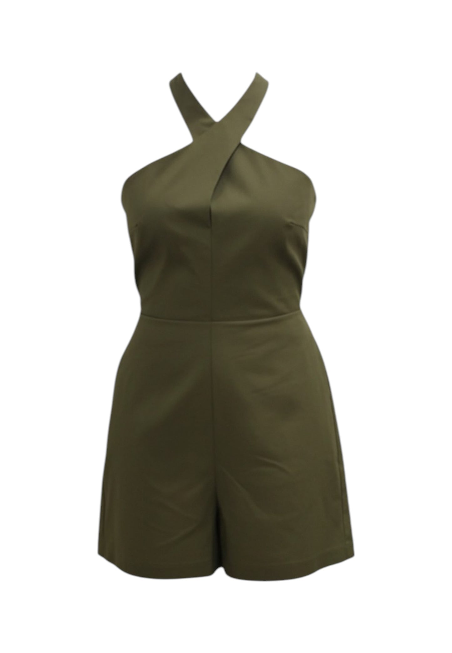 Tuta Jumpsuit  Donna White Wise Con Scollo all'Americana  WW28814