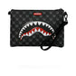 Borsa A Tracolla Unisex Sprayground  Sharks In Paris Wtf Bubbly Black Check 910B9318NSZ