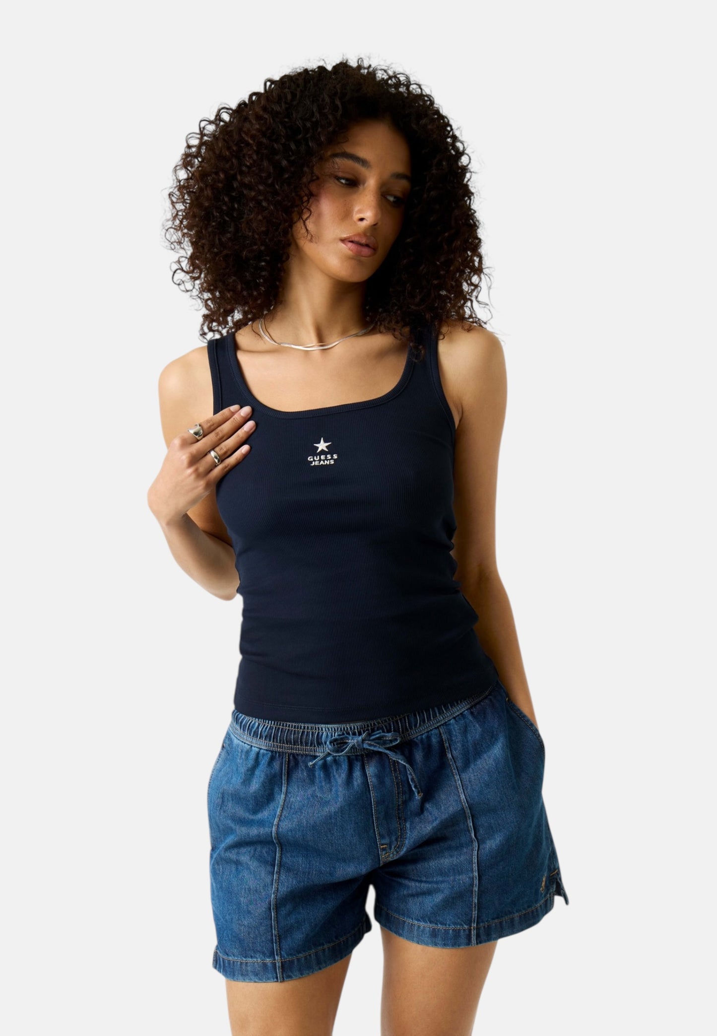 Canotta  Donna Guess  Gj Tank Top W4YP48KA0H1