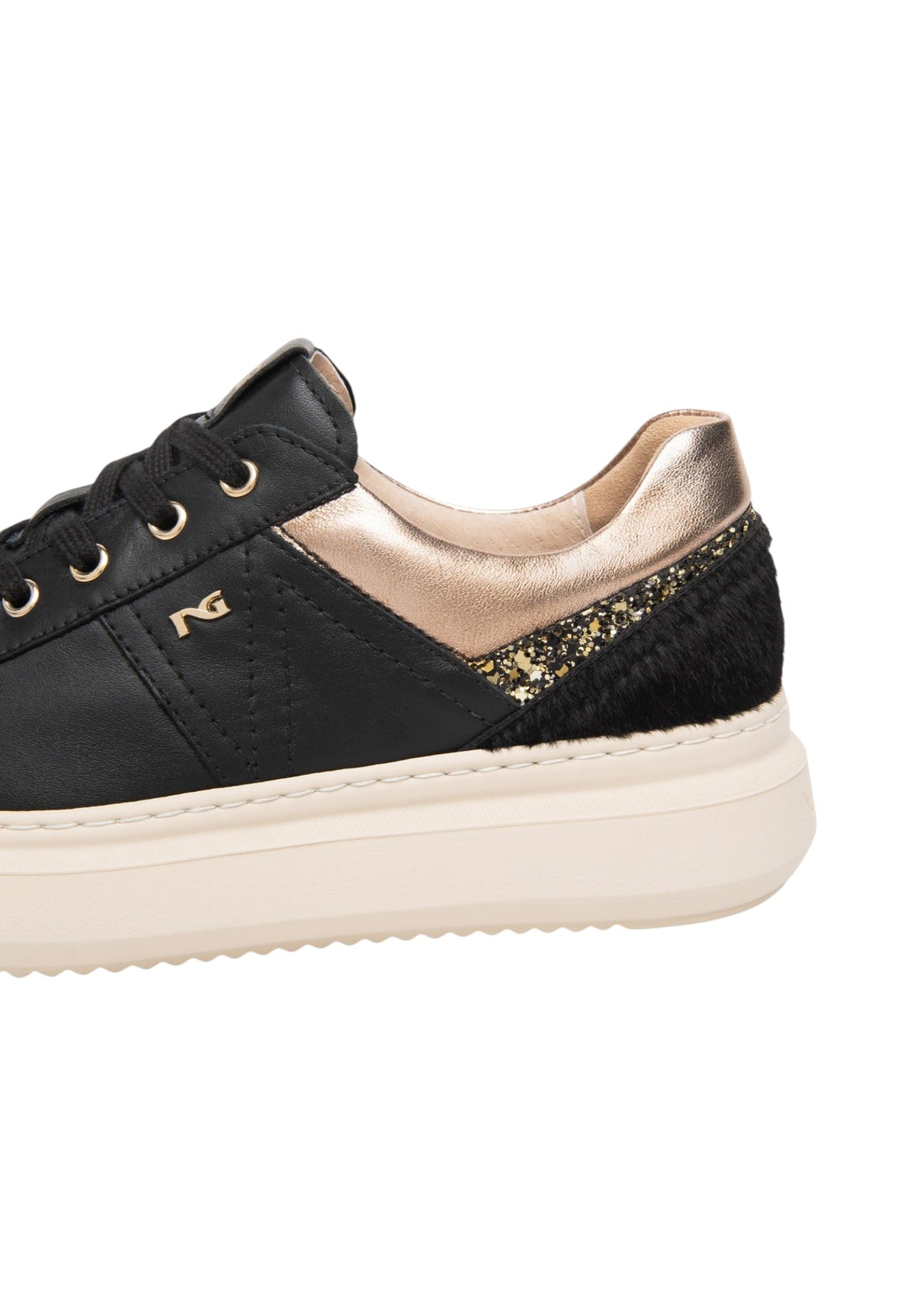 Sneakers  Donna Nero Giardini  Guanto T.Patty T.Glitter Gr.Top Sab Lunare I617430D
