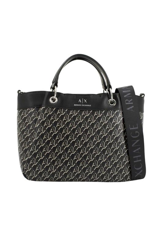 Borsa A Mano Donna Armani Exchange Shopper Monogram  XW000393AF17145
