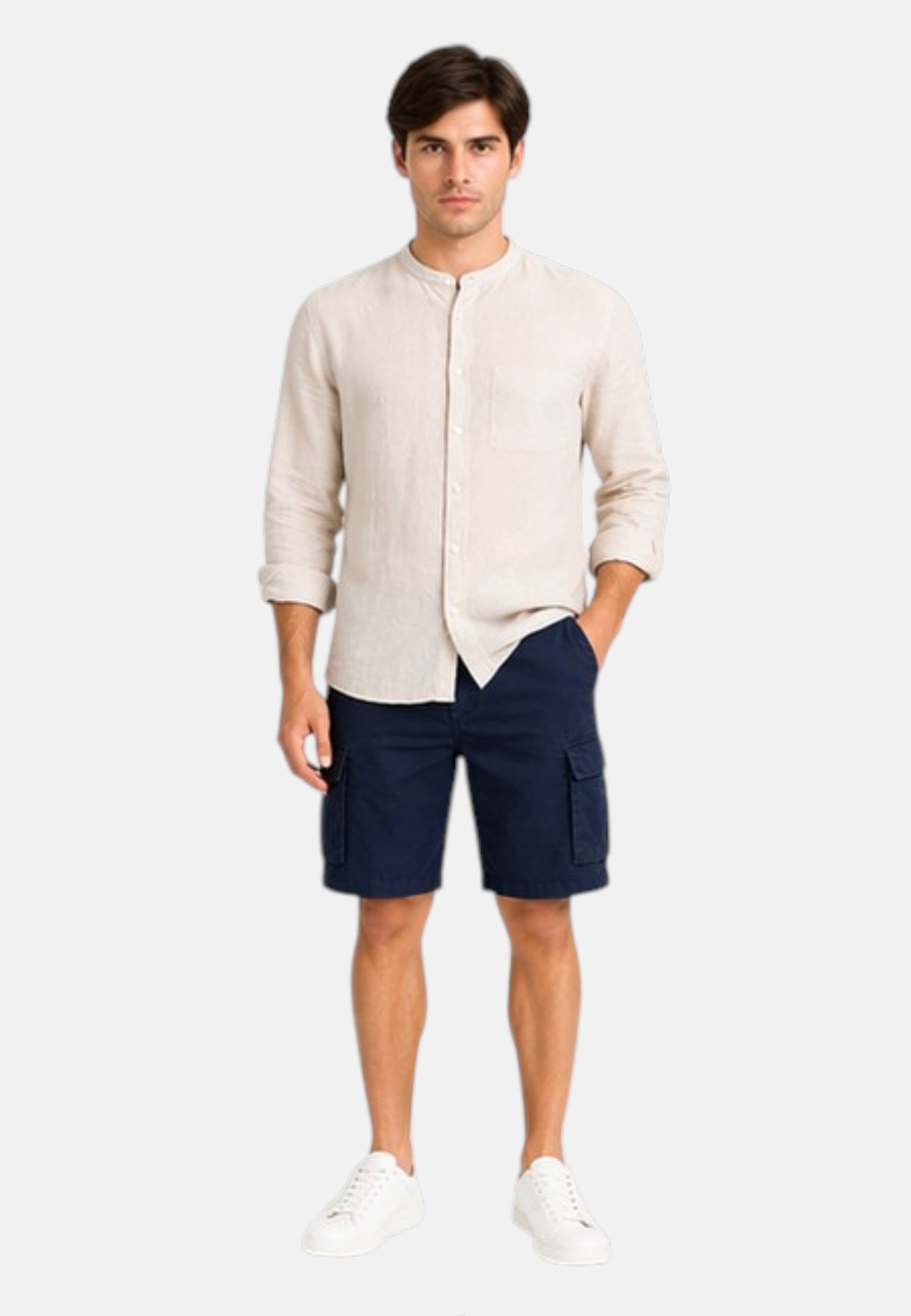 Pantaloncini Bermuda Uomo North Sails Cargo Regular Fit  673417