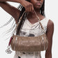 Borsa A Spalla Donna Desigual  Bag Zarauz Nf Half Logo New Choco 26WAXPAH