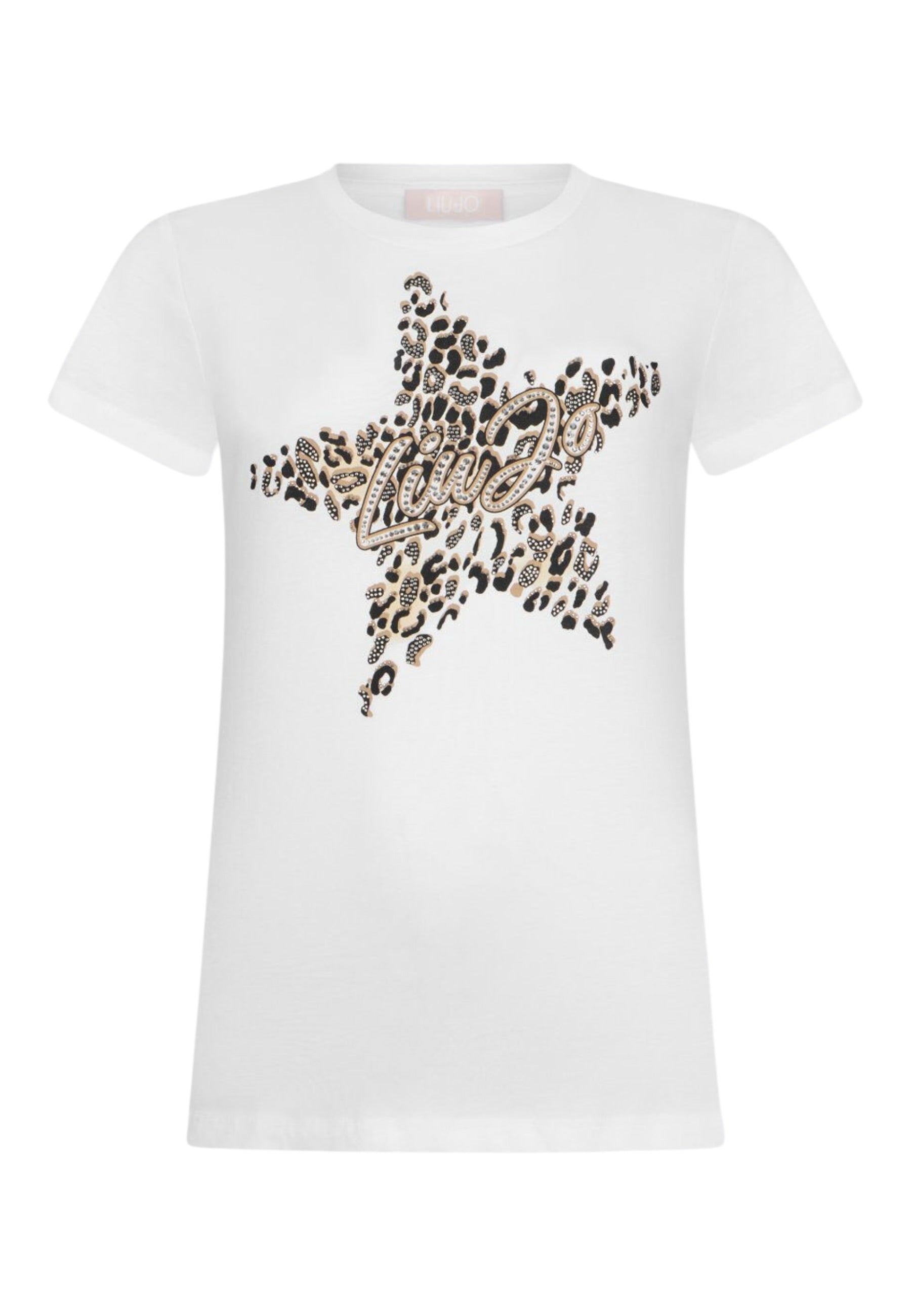 T-Shirt Manica Corta Donna Liu Jo Liujo Star Anima Eco Line WA6493JS923
