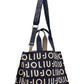 Borsa A Mano Donna Liu Jo Large Knitted Logo Tote Bag  2A6026M0300