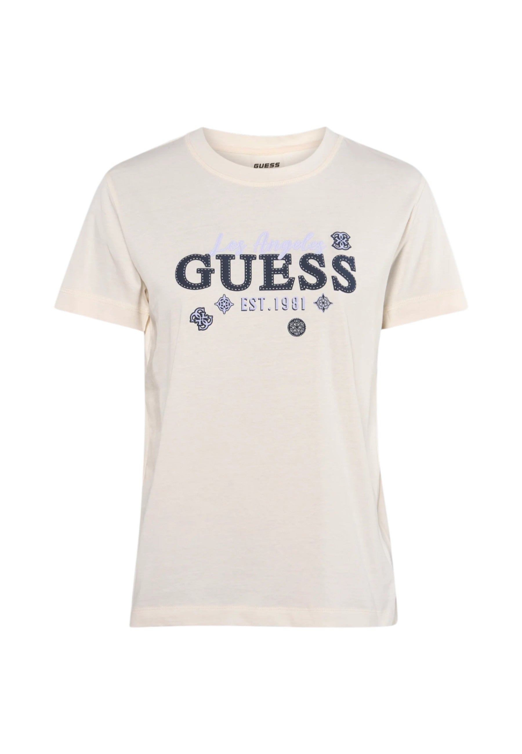 T-Shirt Manica Corta Donna Guess  Agnes V6GI02K2963
