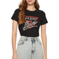 T-Shirt Manica Corta Donna Guess  Triangle Love