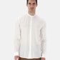 Camicia Manica lunga Uomo Liu Jo Collo Coreana In Lino  QXX100T4359