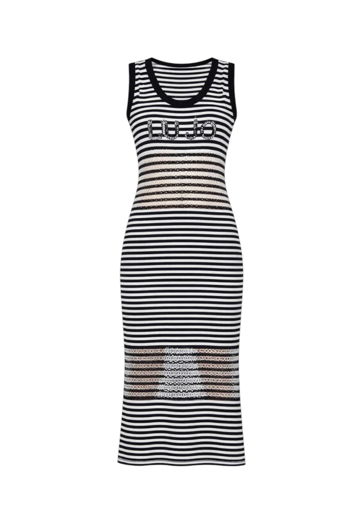 Vestito  Donna Liu Jo Jersey Rigato  VA6198J3908