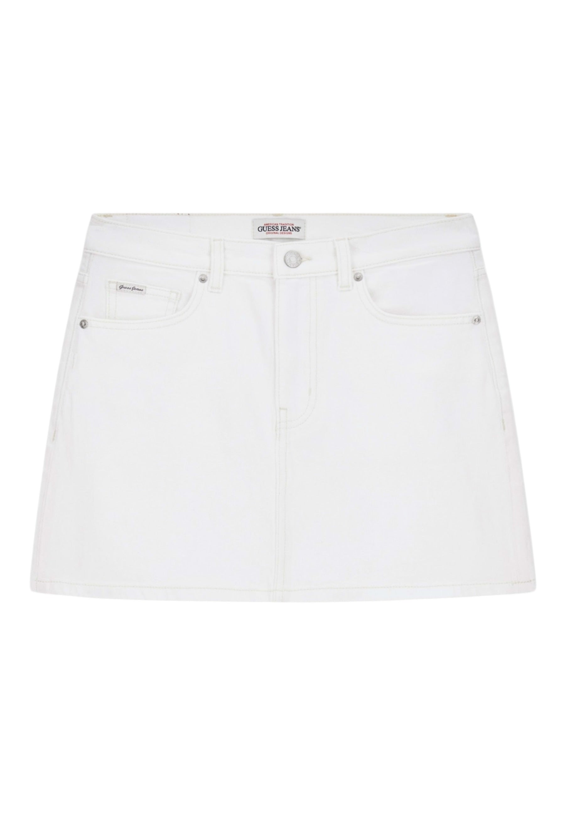 Gonna Corta Donna Guess In Denim Gj Classic Mini Skirt W6RD0QD6521