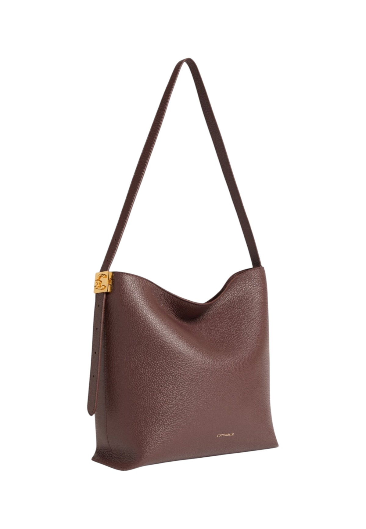 Borsa A Spalla Donna Coccinelle Pelle con grana, Chiusura con dettaglio lock C-Me Lock E1U4K130201