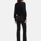 Maglione A Girocollo Donna Pinko Girocollo, maniche lunghe, filato misto lana, logo Love Birds a intarsio in trasparenza, collo polsini e fondo a costine Lanzarote 105417A18M
